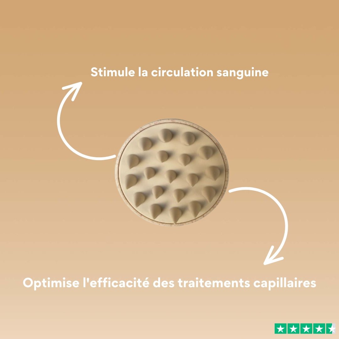 Brosse Stimulante Cuir Chevelu - BOUCLOR BOX