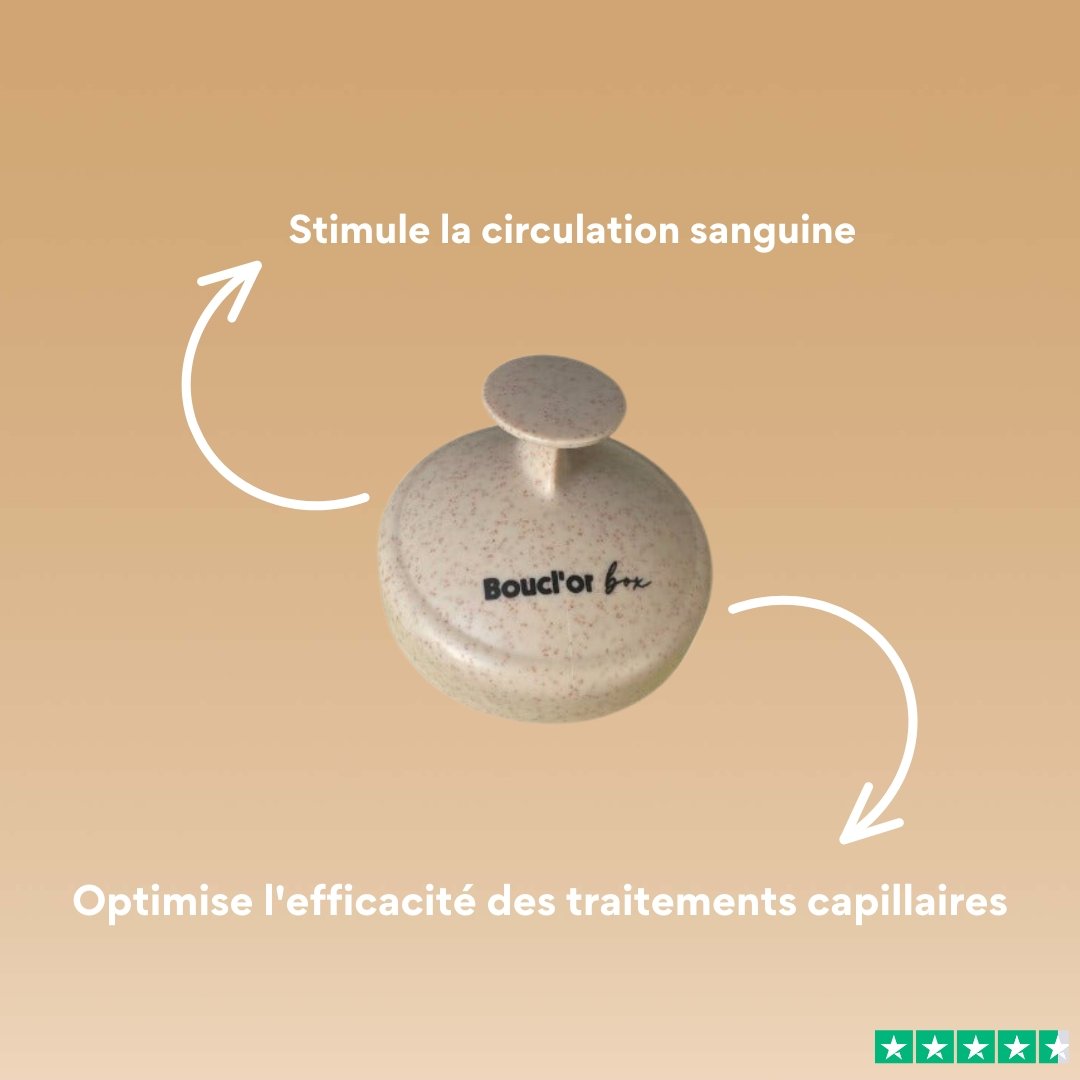 Brosse Stimulante Cuir Chevelu - BOUCLOR BOX